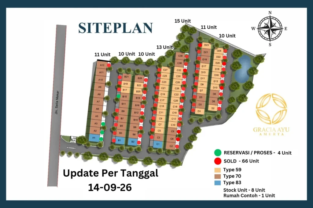 gracia ayu amerta site plan